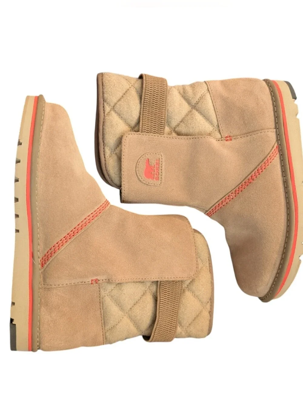 Sorel tan Campus Shorty Boot - Girls Size 5 Nwot